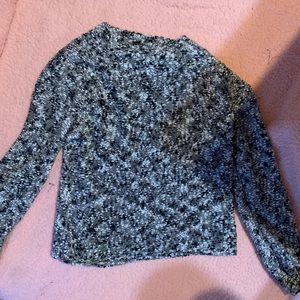 Large knit sweater
